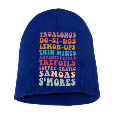 Tagalongs Dosisos Lemonups Scout Troop Scout Leader Great Gift Short Acrylic Beanie