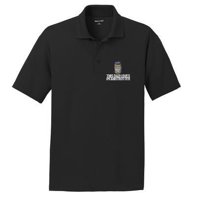 This Dad Loves Peanut Butter Daddy Meaningful Gift PosiCharge RacerMesh Polo