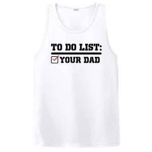 To Do List Your Dad Funny FatherS Day From Son Or Daughter PosiCharge Competitor Tank