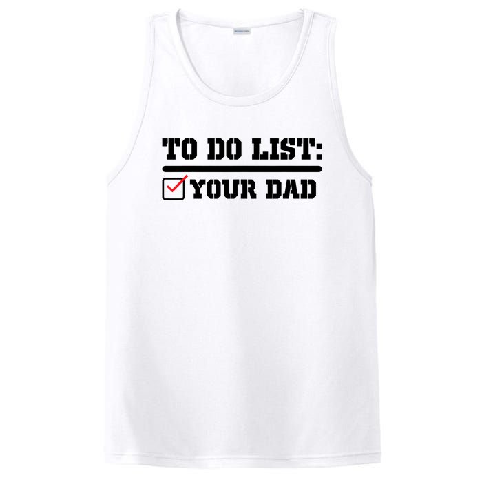 To Do List Your Dad Funny FatherS Day From Son Or Daughter PosiCharge Competitor Tank