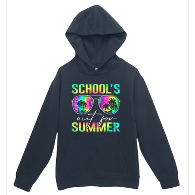 Tie Dye Last Day Of School Schools Out For Summer Teacher Urban Pullover Hoodie