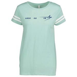 Tweet Davidson Locked In Lockheed Martin Enza Ladies Jersey Football T-Shirt