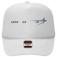 Tweet Davidson Locked In Lockheed Martin High Crown Mesh Back Trucker Hat