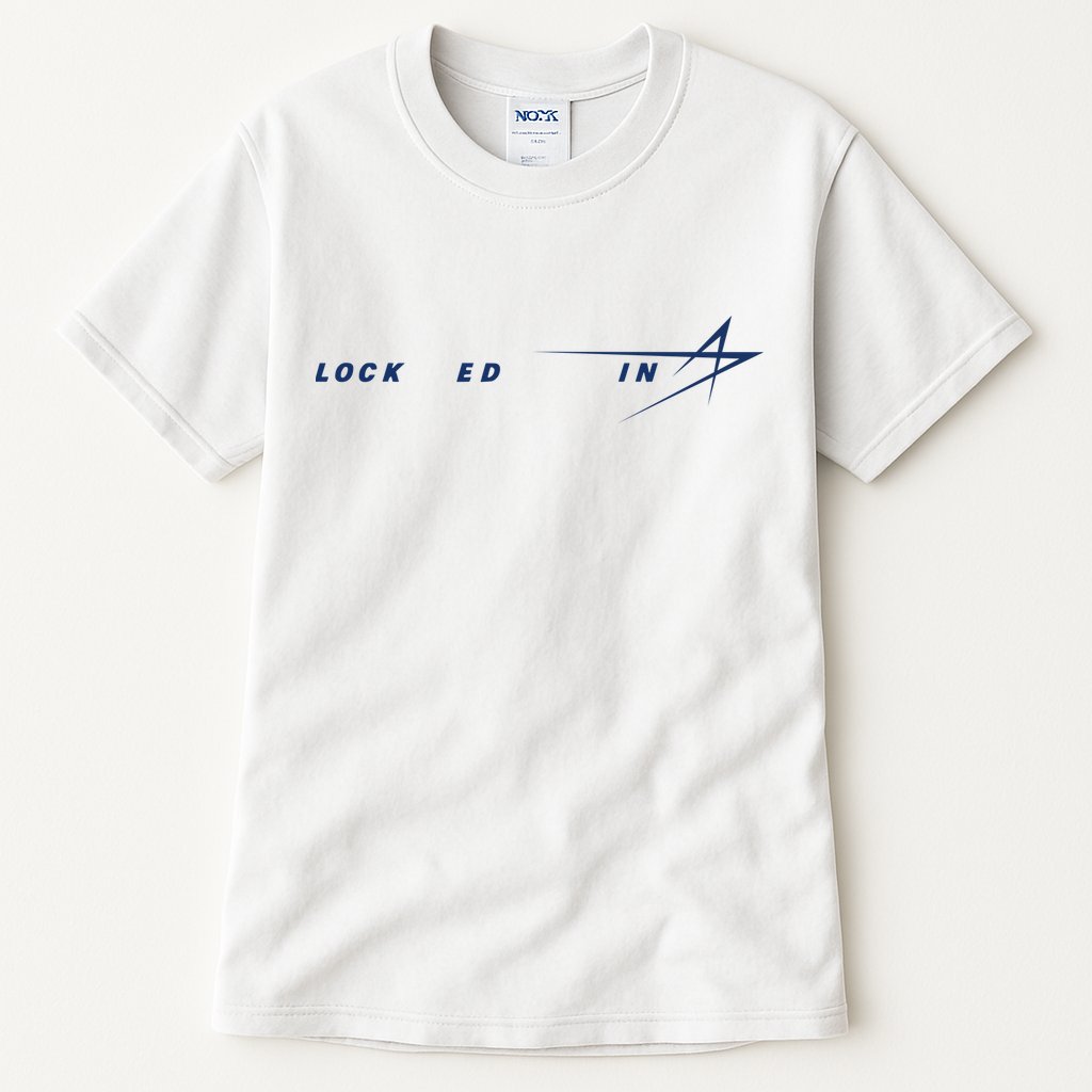 Tweet Davidson Locked In Lockheed Martin Tall T-Shirt