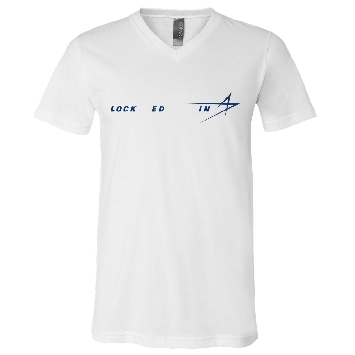 Tweet Davidson Locked In Lockheed Martin V-Neck T-Shirt