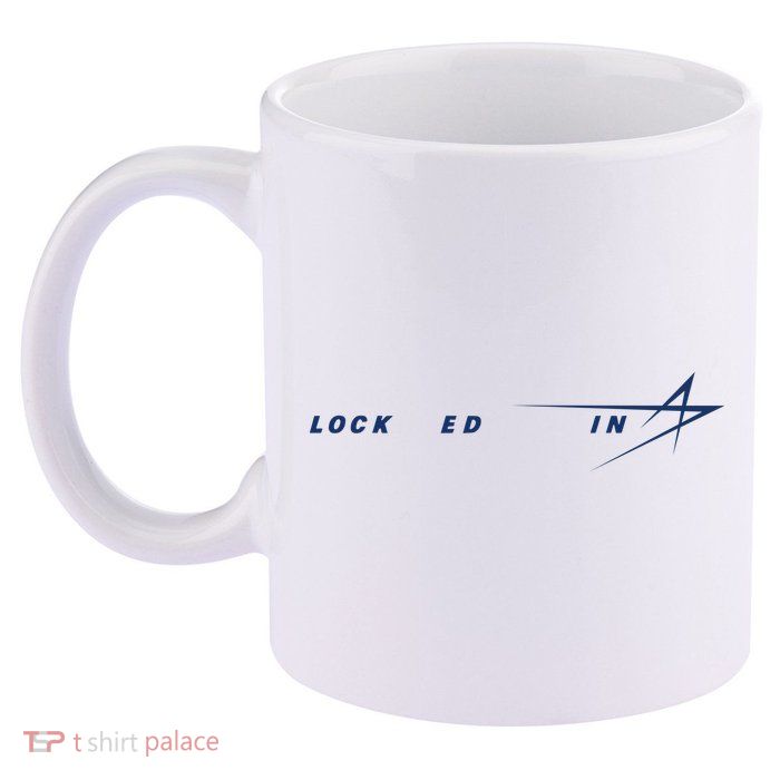 Tweet Davidson Locked In Lockheed Martin 11oz C Handle Ceramic Mug