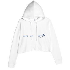 Tweet Davidson Locked In Lockheed Martin Crop Fleece Hoodie