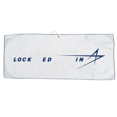 Tweet Davidson Locked In Lockheed Martin Large Microfiber Waffle Golf Towel
