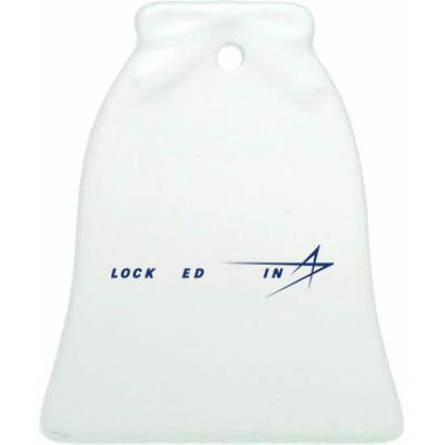 Tweet Davidson Locked In Lockheed Martin Ceramic Bell Ornament