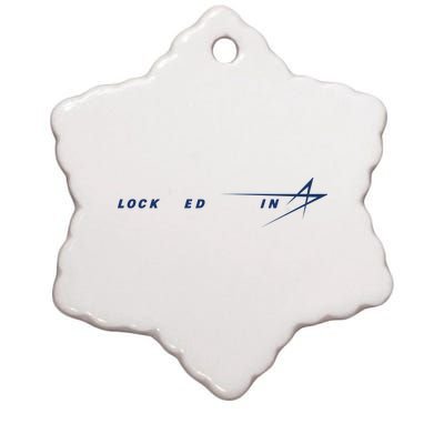 Tweet Davidson Locked In Lockheed Martin Ceramic Star Ornament