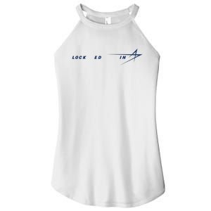 Tweet Davidson Locked In Lockheed Martin Women's Perfect Tri Rocker Tank