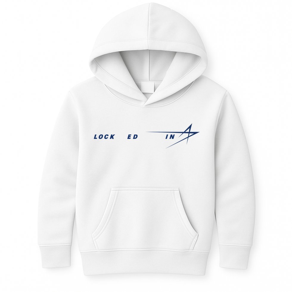 Tweet Davidson Locked In Lockheed Martin Kids Hoodie