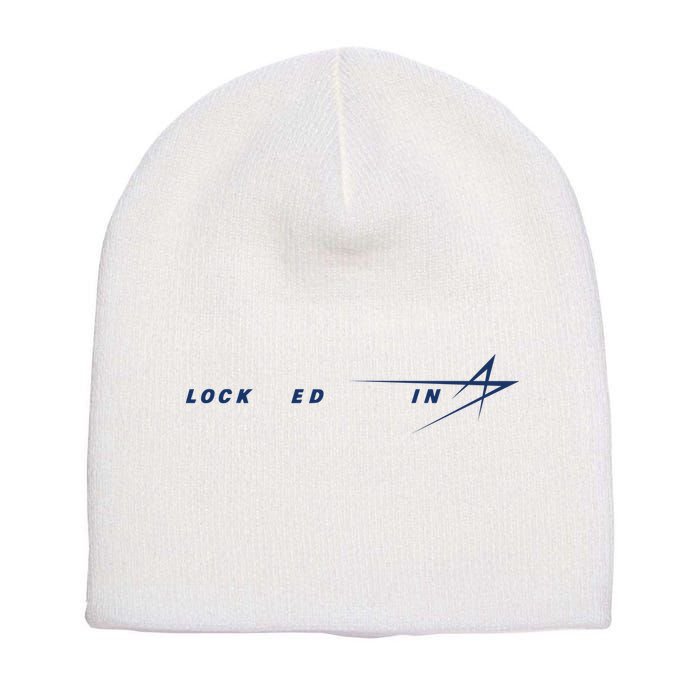 Tweet Davidson Locked In Lockheed Martin Short Acrylic Beanie