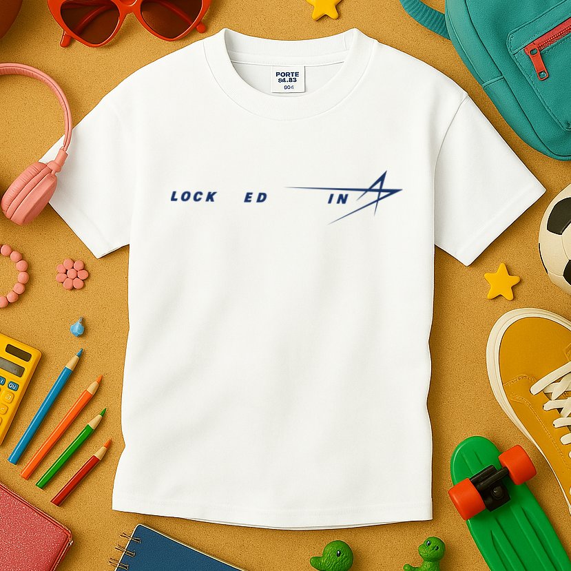 Tweet Davidson Locked In Lockheed Martin Kids T-Shirt