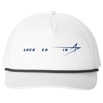 Tweet Davidson Locked In Lockheed Martin Snapback Five-Panel Rope Hat