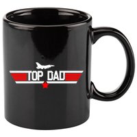 Top Dad Logo Father's Day 11oz C Handle Ceramic Mug