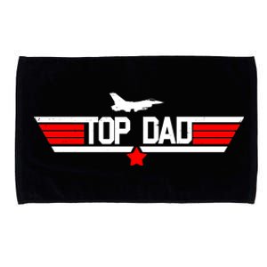 Top Dad Logo Father's Day Microfiber Hand Towel