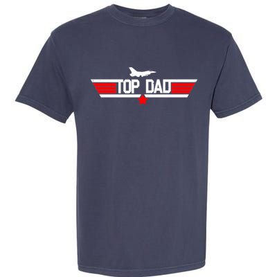 Top Dad Logo Father's Day Garment-Dyed Heavyweight T-Shirt