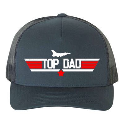 Top Dad Logo Father's Day Yupoong Adult 5-Panel Trucker Hat