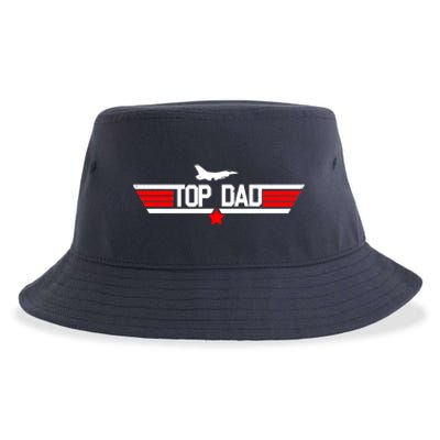 Top Dad Logo Father's Day Sustainable Bucket Hat