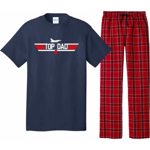 Top Dad Logo Father's Day Pajama Set