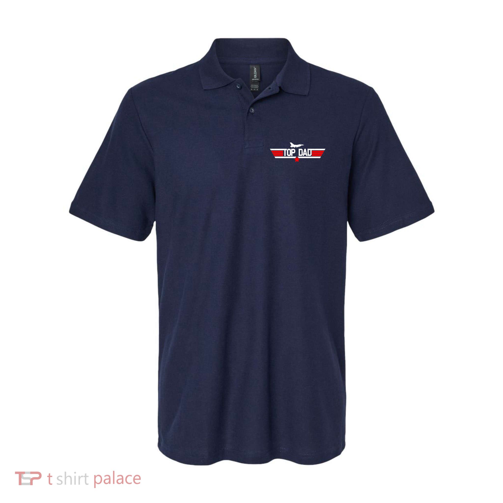 Top Dad Logo Father's Day Polo