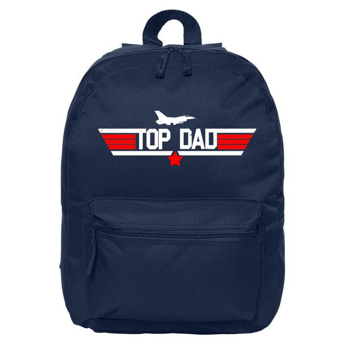 Top Dad Logo Father's Day 16 in Basic Backpack