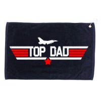 Top Dad Logo Father's Day Grommeted Golf Towel