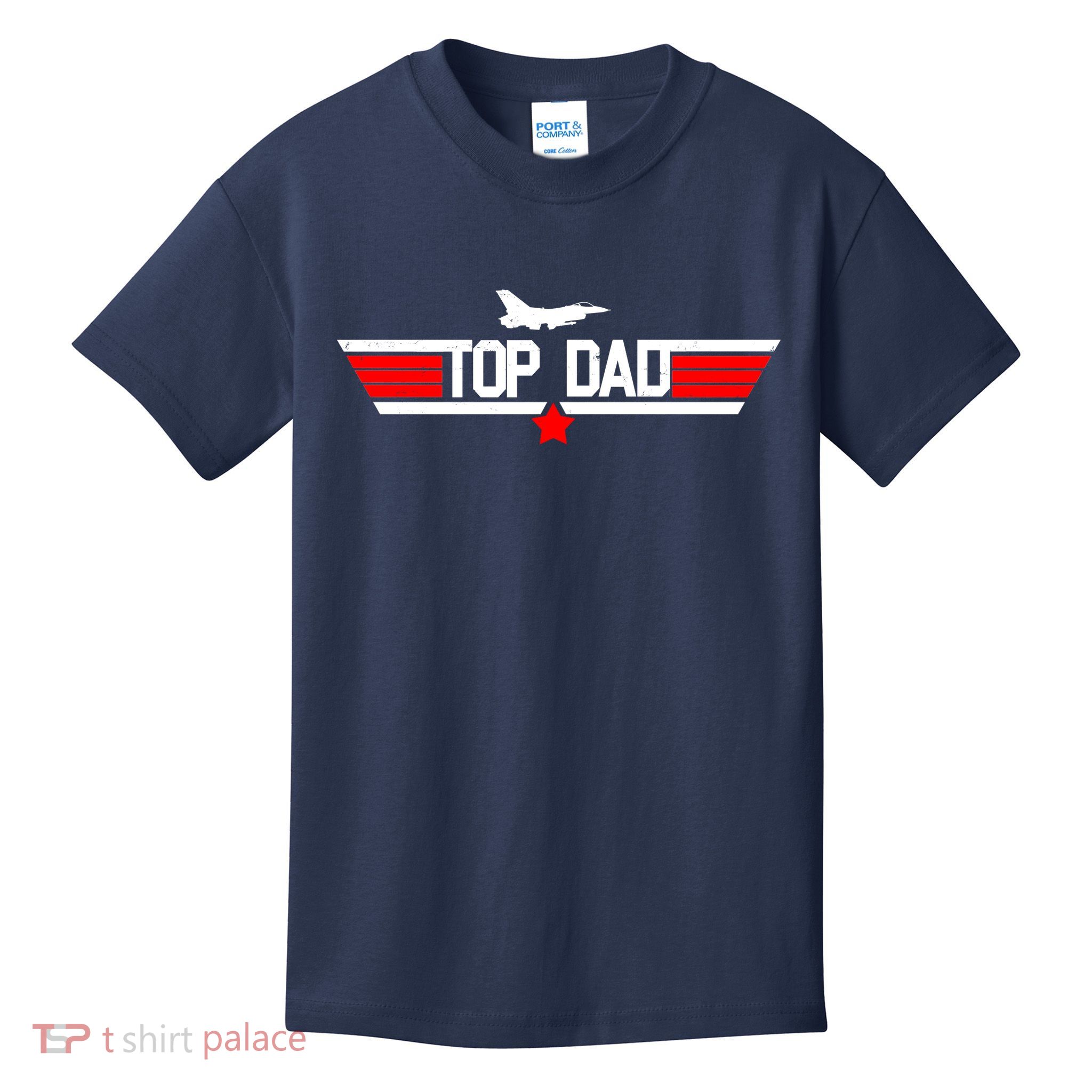 Top Dad Logo Father's Day Kids T-Shirt