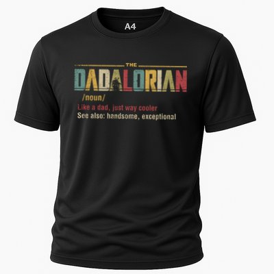 The Dadalorian Like A Dad Funny Defined This Is The Way Performance Shirt