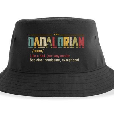 The Dadalorian Like A Dad Funny Defined This Is The Way Sustainable Bucket Hat