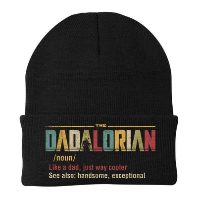 The Dadalorian Like A Dad Funny Defined This Is The Way Beanie