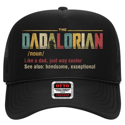 The Dadalorian Like A Dad Funny Defined This Is The Way Trucker Hat