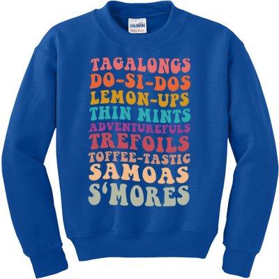 Tagalongs Dosisos Lemonups Scout Troop Scout Leader Gift Kids Sweatshirt