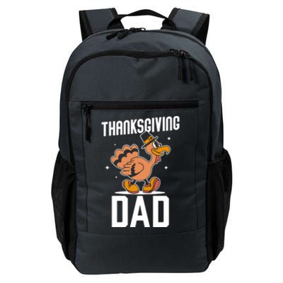 Thanksgiving Dad Lover Cute Family Turkeys Thanksgiving Gift Daily Commute Backpack