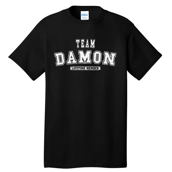 Team DAMON Lifetime Member Family Last Name Tall T-Shirt