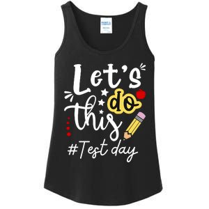 Test Day Lets Do This Teacher Life Student Ladies Essential Tank