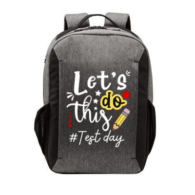 Test Day Lets Do This Teacher Life Student Vector Backpack