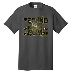 Techno Dad Like A Normal Dad Only More Hardcore Tall T-Shirt