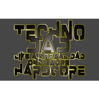 Techno Dad Like A Normal Dad Only More Hardcore Bumper Sticker