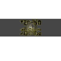 Techno Dad Like A Normal Dad Only More Hardcore Bumper Sticker