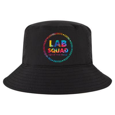 Tie Dye Lab Squad Lab Team Lab Lover Lab Tech Lab Worker Cool Comfort Performance Bucket Hat