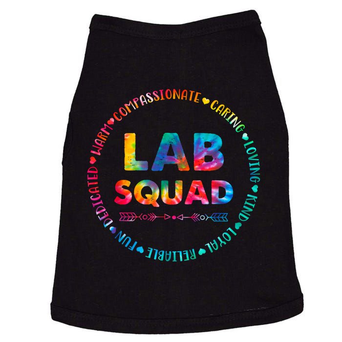 Tie Dye Lab Squad Lab Team Lab Lover Lab Tech Lab Worker Doggie Tank