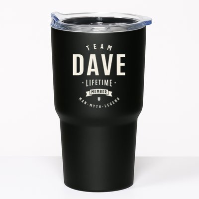 Team Dave Lifetime Member Funny Name Dave Tumbler