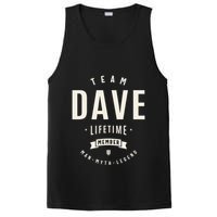 Team Dave Lifetime Member Funny Name Dave PosiCharge Competitor Tank