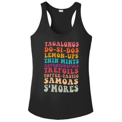 Tagalongs Dosisos Lemonups Scout Troop Scout Leader Ladies PosiCharge Competitor Racerback Tank