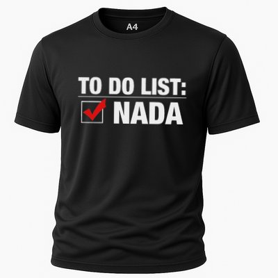 To Do List Nada Funny Performance Shirt
