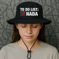 To Do List Nada Funny Bucket Hat