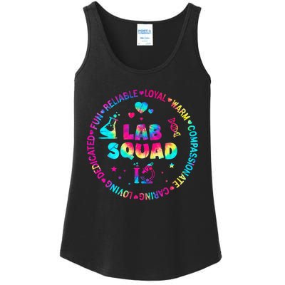 Tie Dye Lab Week Lab Squad Lab Tech Laboratory Assistant Ladies Essential Tank