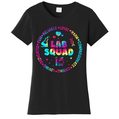 Tie Dye Lab Week Lab Squad Lab Tech Laboratory Assistant Women's T-Shirt